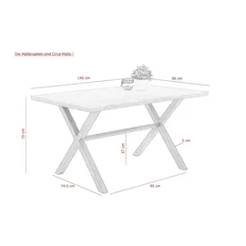 Hela Bonny 140 x 75 x 90 cm grau