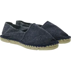 Espadrij Classic mules Damen stylische Hausschuhe Schlüpf-Schuhe Blau - 36