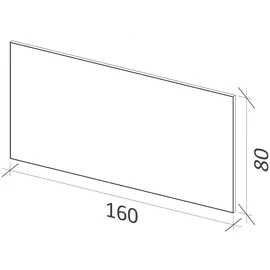 Riho Mirror Framed Spiegel, 205537,