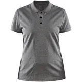 Craft Core Unify Poloshirt Damen 975000 dk grey melange S