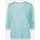 Inspirationen Print-Shirt INSPIRATIONEN "Shirt", Damen, Gr. 36, blau (weiß, ozean, bedruckt), 50% Baumwolle, 50% Modal, bedruckt, gemustert, mehrfarbig, Rundhals, Shirts