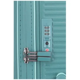 Travelite Roomer 4-Rollen 78 cm aqua