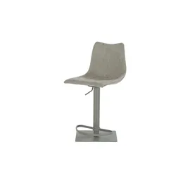 Mayer Sitzmöbel Barhocker 43 x 50 x 53-78 cm Lichtgrau