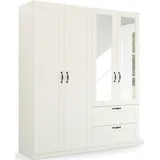 Rauch Kleiderschrank Quadra Spin ¦ weiß ¦ Maße cm B: 181 H: 210 T: 54