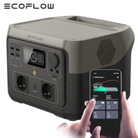 ECOFLOW Tragbare Powerstation RIVER 2 MAX 1000W Max 230V LiFePO4 Solargenerator