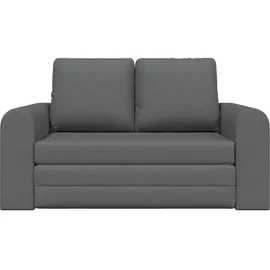 vidaXL Sofa Bett Dunkelgrau 148 x 71 x 83 cm Stoff