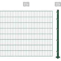 Arvotec Einstabmattenzaun 42 m x 160 cm Grün/Kunststoff