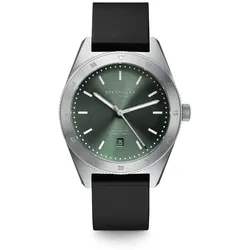 STERNGLAS - MARUS - grün - kautschuk / 42MM