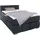 Home Affaire Boxspringbett »Chelles« inkl. Kaltschaumtopper, in 5 Breiten und 3 Matratzenarten grau
