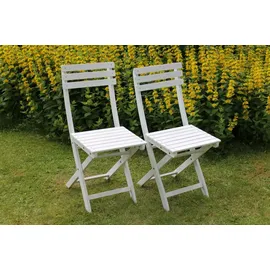 Sedex Bistro Klappstuhl 2er Set 0 x 0 x 0 cm weiß
