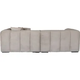 Riess-Ambiente Ecksofa Cord 3-Sitzer Beige