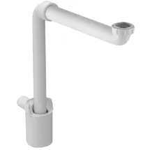Duravit Raumsparsiphon 1 1/4" Kunststoff weiß