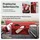 CASARIA Ibiza Sonnenliege 190 x 60 x 0 cm Rot
