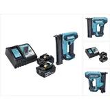 Makita DFN 350 RT Akku Stauchkopfnagler 18 V 15 - 35 mm mit 2 x 5 Ah Akkus + Ladegerät