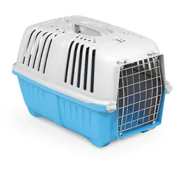 Transportbox Pratiko mit Metalltür für Katze Hund