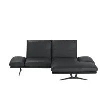 KOINOR Ecksofa Francis ¦ schwarz ¦ Maße (cm): B: 238 H: 93 T: 190.0