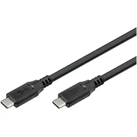 goobay USB-C 2 m Schwarz