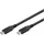 goobay USB-C 2 m Schwarz