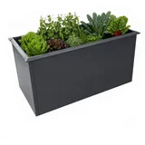 Zelsius Hochbeet 150 x 75 x 77 cm Anthrazit