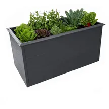 Zelsius Hochbeet 150 x 75 x 77 cm Anthrazit