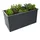 Zelsius Hochbeet 150 x 75 x 77 cm Anthrazit