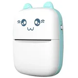 COFI 1453 Tragbarer Mini-Thermodrucker für Fotos, 1200 mAh. 200 DPI Mini-Drucker blau