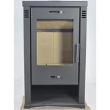 EEK A+ Kaminofen Victoria Torino, dauerbrandfähig schwarz– 7,2kW