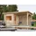 Palmako Sauna Sanna 490 x 210 cm Lackiert Dunkelgrau-Weiß FSC®