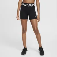Nike Pro Dri-FIT Shorts für ältere Kinder (Mädchen) - Schwarz, M