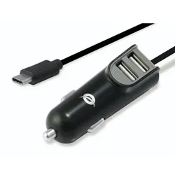 Conceptronic CARDEN05B 2-Port 15,5W USB-KFZ-Ladegerät