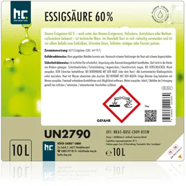 Höfer Chemie Essigsäure 4 x 10 l