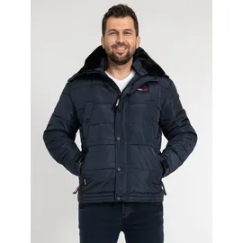 Rock Creek Winterjacke blau L