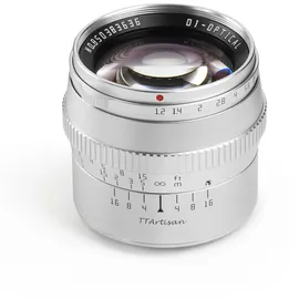 TTARTISAN 50mm f1,2 Fuji X-Mount silber