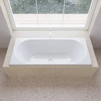 Kaldewei Centro Duo Rechteck-Badewanne, Einbau, 283200011001, 132