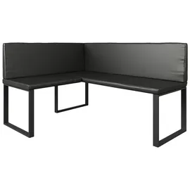 Vicco Eckbank, Schwarz, 120 x 150 cm, Esszimmer, Bänke, Sitzbänke