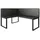 Vicco Eckbank, Schwarz, 120 x 150 cm, Esszimmer, Bänke, Sitzbänke