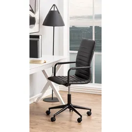 VCM Winslow Kunstleder Schwarz