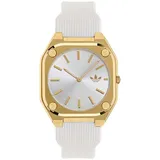 adidas Originals City Tech Weiß Unisex Armbanduhr AOFH24003