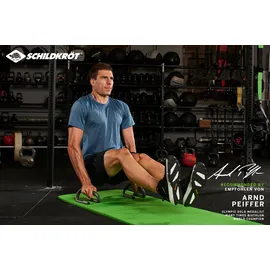 Schildkröt Fitness Liegenstützengriffe Push Up Bars anthrazit/limegreen 960040