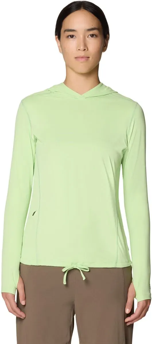 Mountain Hardwear W Crater Lake LS Hoody frozen in lime (386) XS