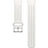Polar Silikon Armband 20mm Weiss/Blau Gr. S/L