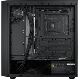 Cooler Master MasterBox MB600 Midi Tower ATX Gehäuse Glasfenster schwarz