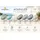 sunnypillow Acapulco Gartenstuhl 2er Set 55 x 70 x 106 cm Türkis blau