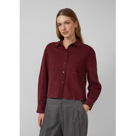 s.Oliver Verkürzte Feincord-Bluse mit aufgesetzten Taschen - 40