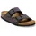 Velvet Gray/Black Buckles 44