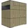 BERTILO Gartenhaus HPL Mini, - 6 mm Milano Grigio