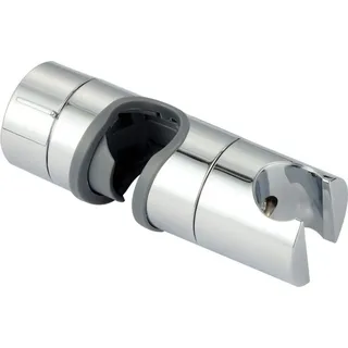INF Verstellbare Handbrause-Halterung, 18-25 mm Außen Durchmesser, ABS Grade Kunststoff Poliert Chrom