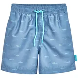 Playshoes Jungen Badehose Boardshorts, Allover Haie, 86-92