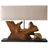 SalesFever Tischleuchte Treibholz Beige