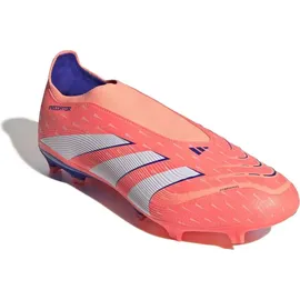 adidas Predator League Laceless FG/MG Herren Signal Coral/Cloud White/Beam Orange 43 1/3